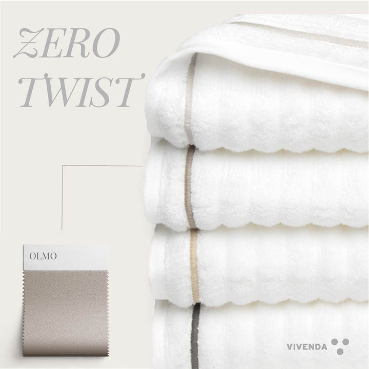 Toalla Zero Twist Festón