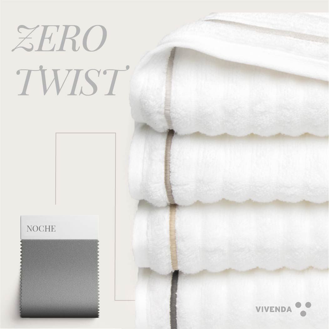 Toalla Zero Twist Festón
