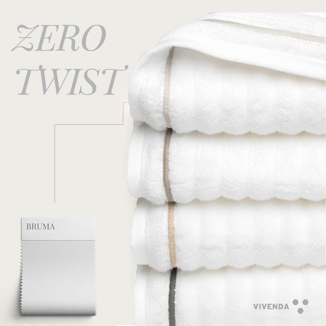 Toalla Zero Twist Festón