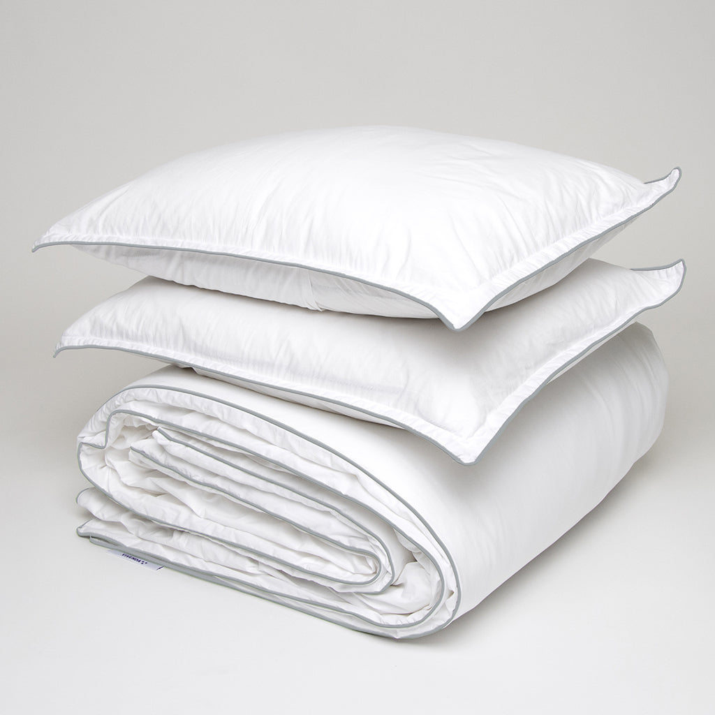 Funda Duvet Minimal Percal Liso con Shams