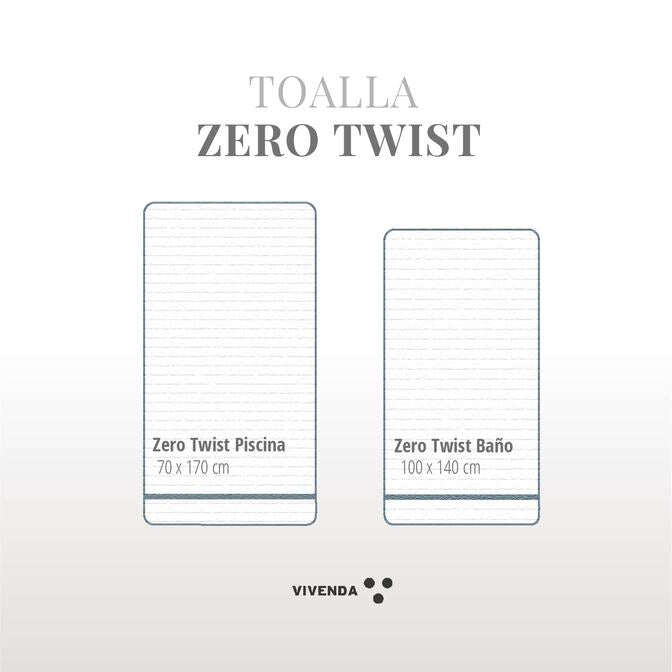 Toalla Zero Twist Festón