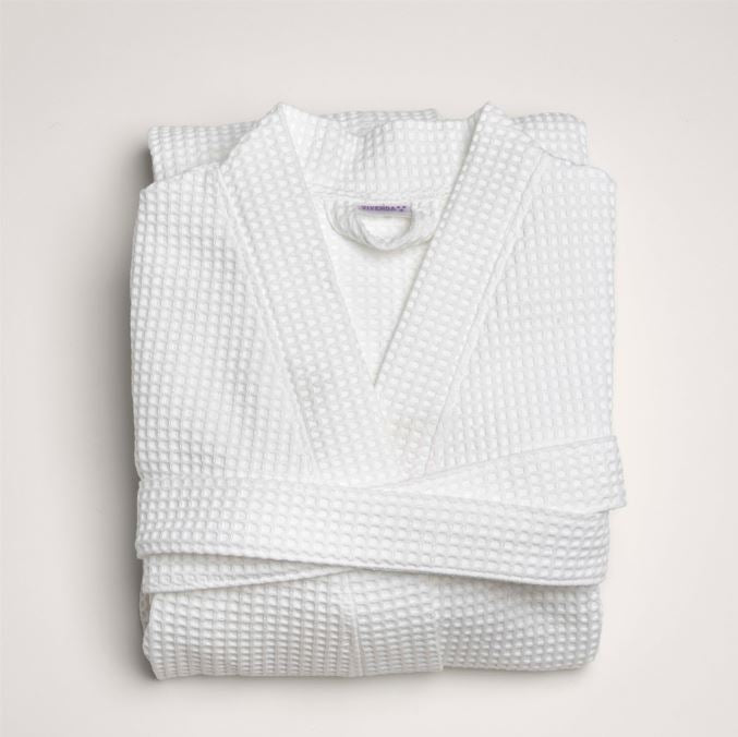 Bata Waffle de Algodón