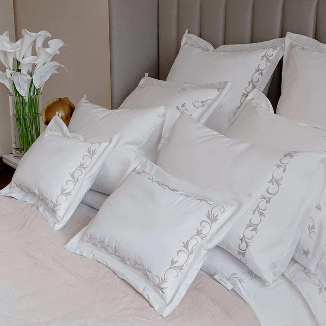 Set de Cama Flora Clásico Algodón Satín