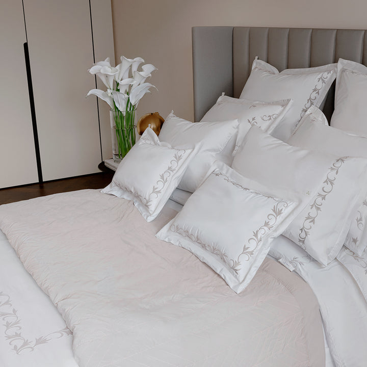 Set de Cama Flora Clásico Algodón Satín