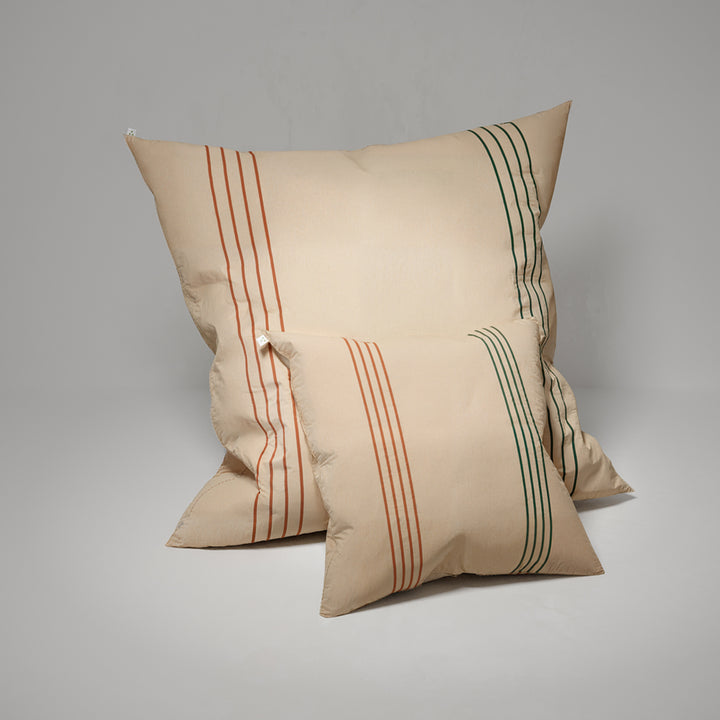 Set de Cama Flora Natural Algodón Percal