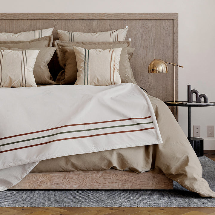 Funda Decorativa Val Natural Algodón Percal