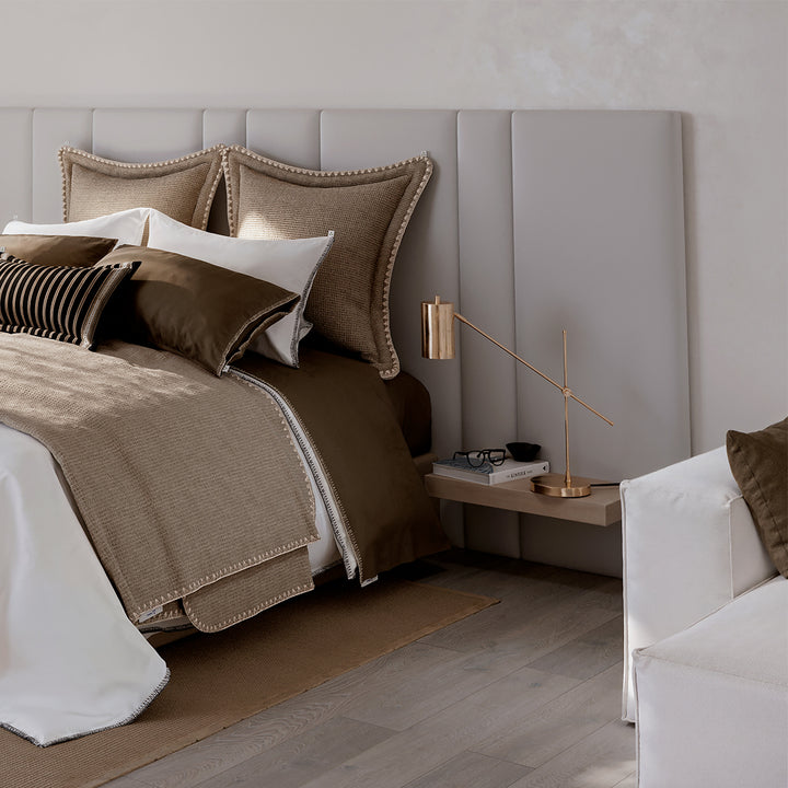 Set de Cama Origen Contempo Satín, Percal y Lana