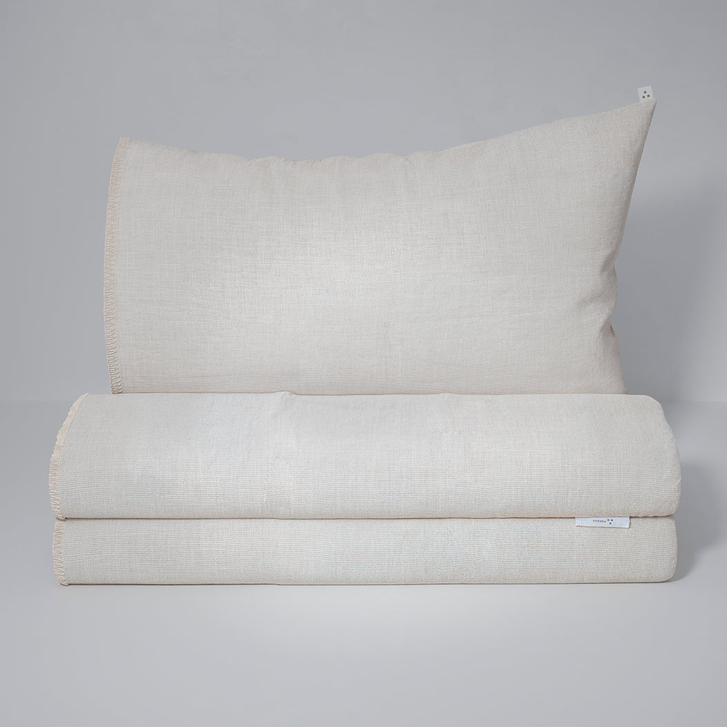 Set de Cama Origen Natural Lino Misto