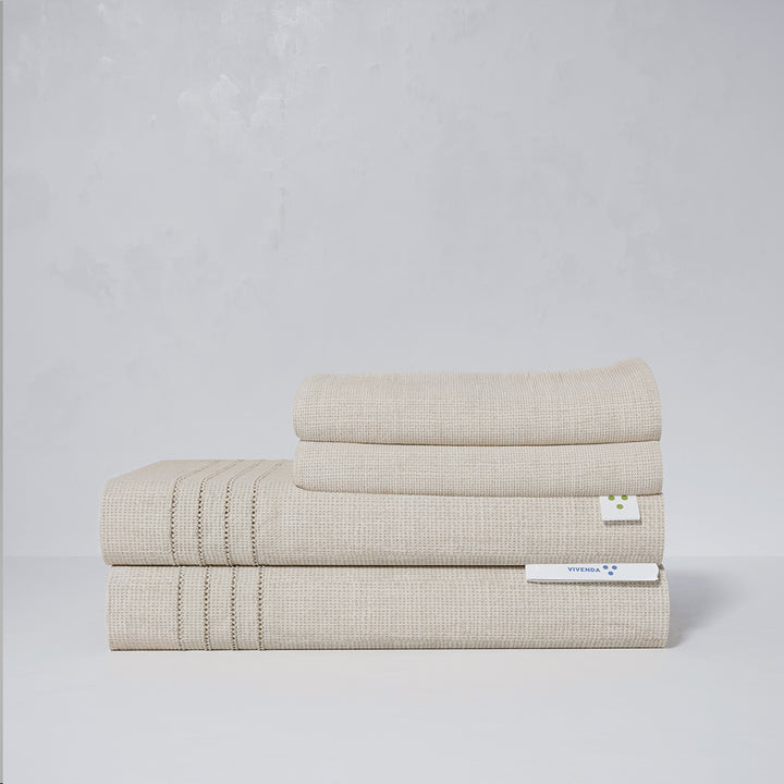 Set de Cama Origen Natural Lino Misto