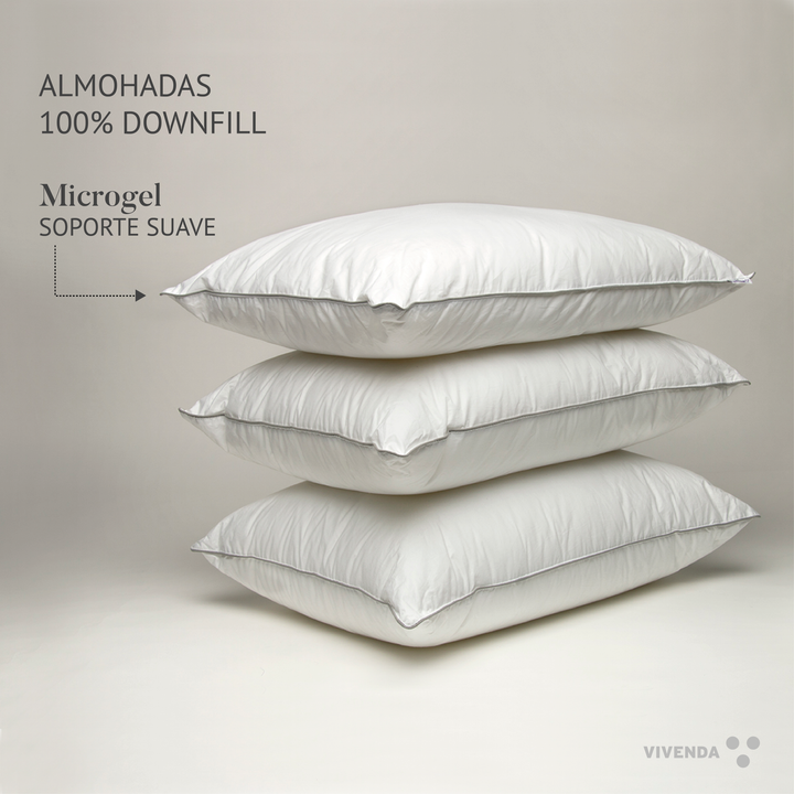 Set de 2 Almohadas Microgel