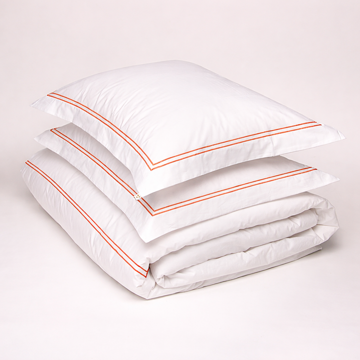Funda Duvet Festones con Shams Algodón Percal 200h