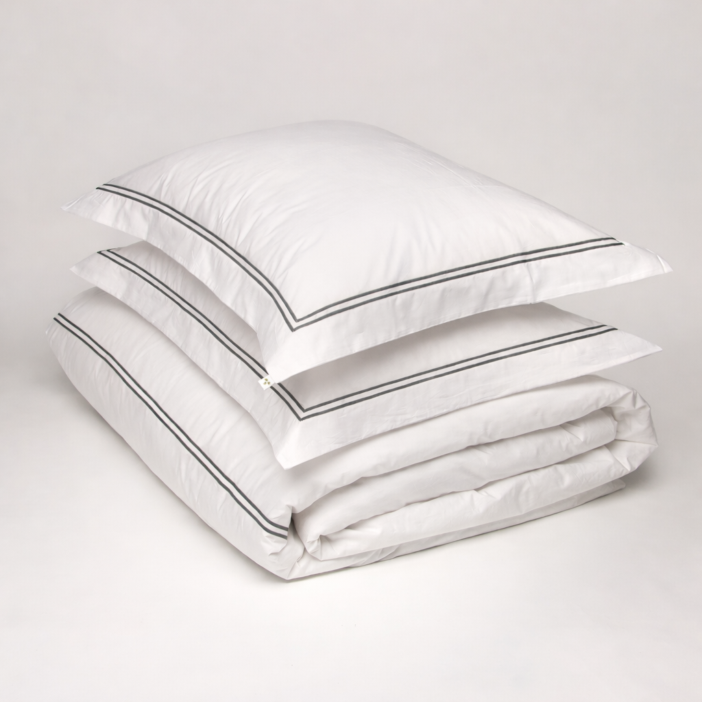Funda Duvet Festones con Shams Algodón Percal 200h