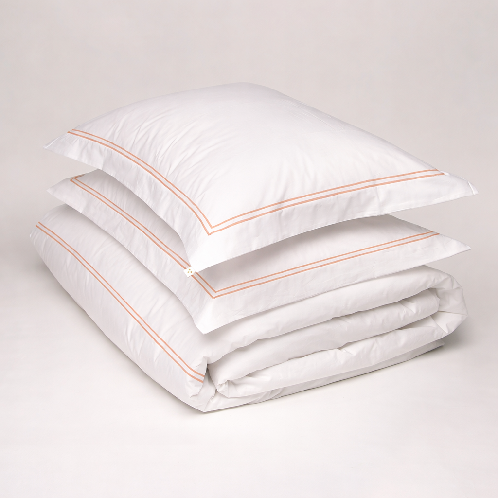 Funda Duvet Festones con Shams Algodón Percal 200h