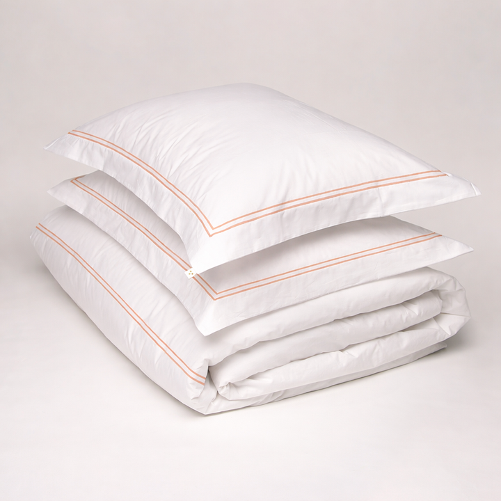 Funda Duvet Festones con Shams Algodón Percal 200h
