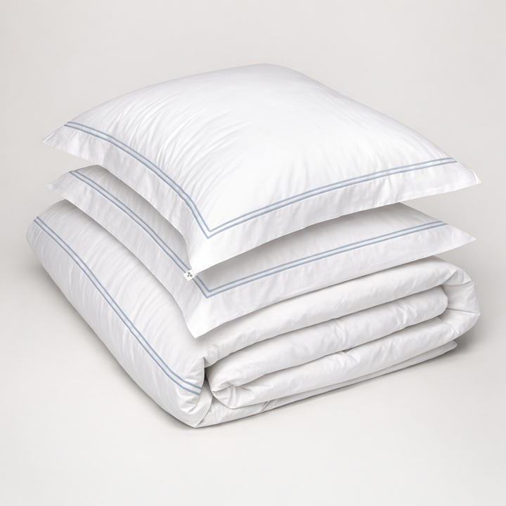 Funda Duvet Festones con Shams Algodón Percal 200h