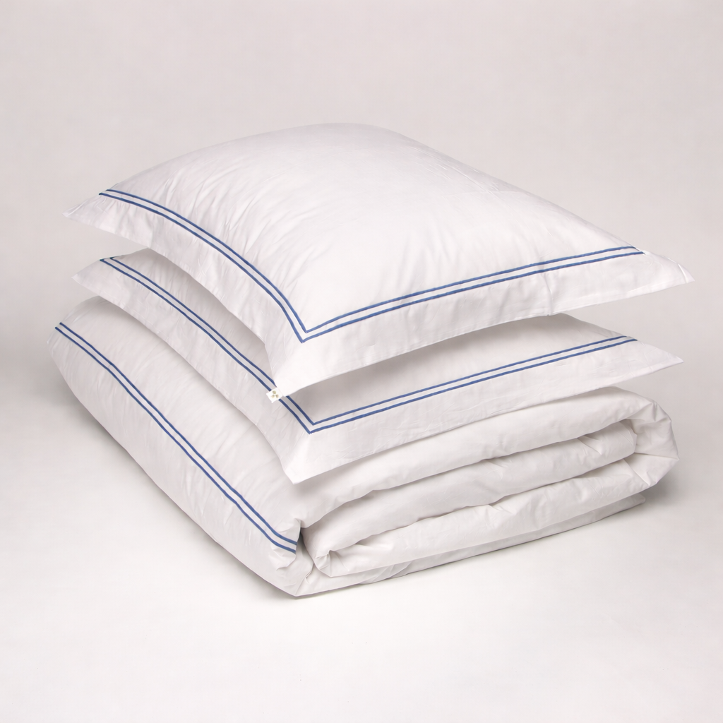 Funda Duvet Festones con Shams Algodón Percal 200h