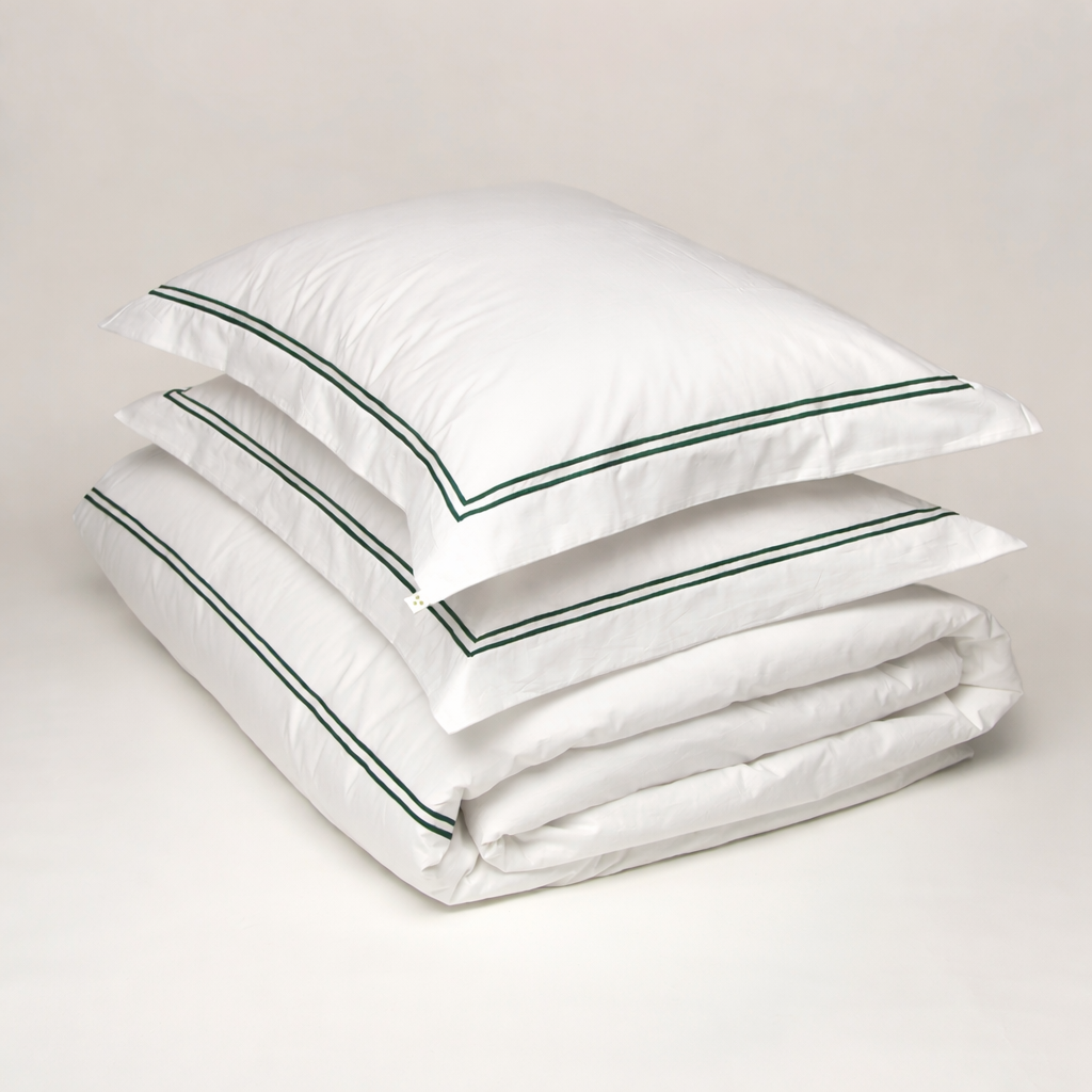 Funda Duvet Festones con Shams Algodón Percal 200h