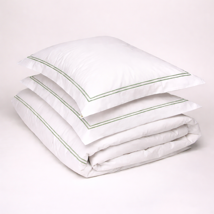 Funda Duvet Festones con Shams Algodón Percal 200h