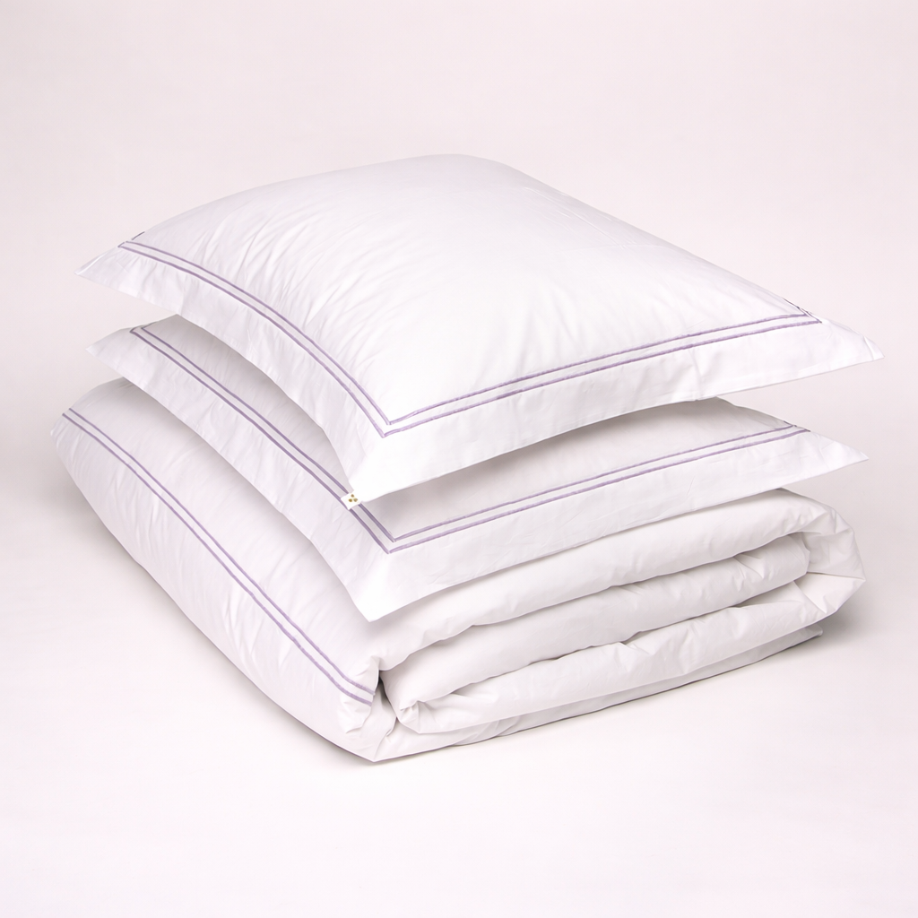 Funda Duvet Festones con Shams Algodón Percal 200h