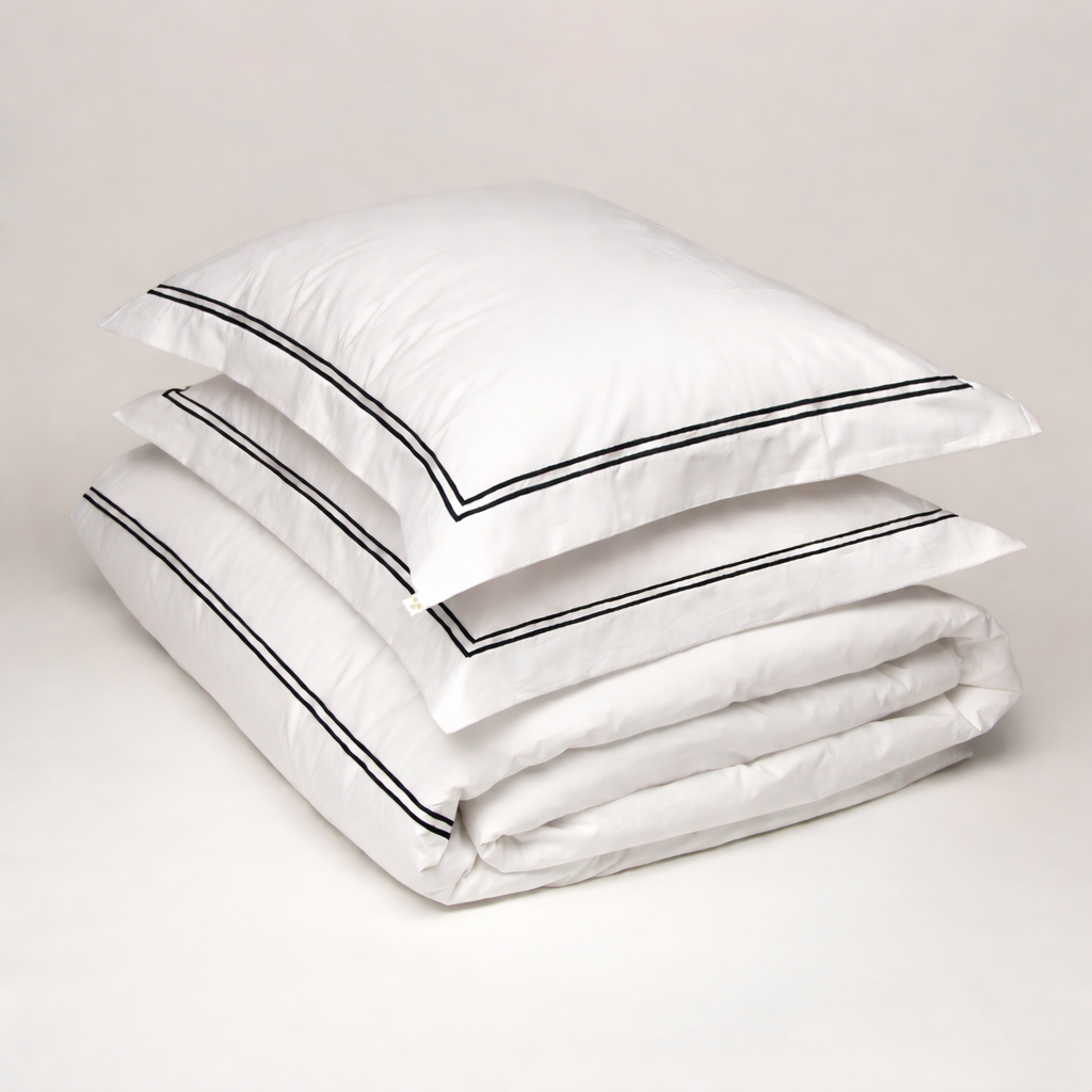 Funda Duvet Festones con Shams Algodón Percal 200h