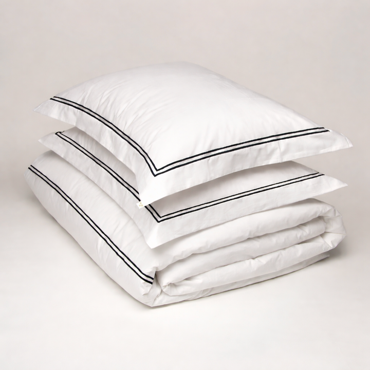 Funda Duvet Festones con Shams Algodón Percal 200h