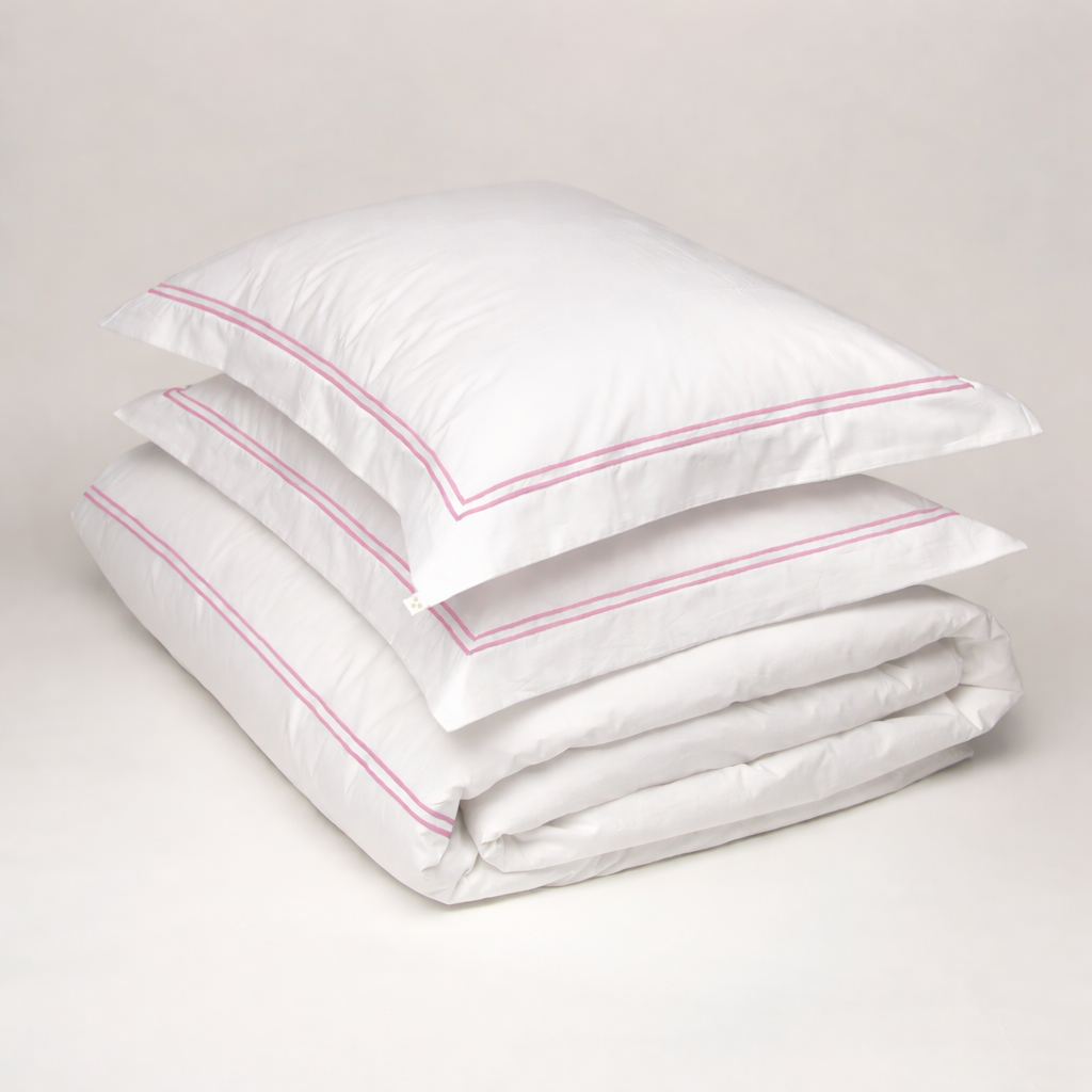 Funda Duvet Festones con Shams Algodón Percal 200h
