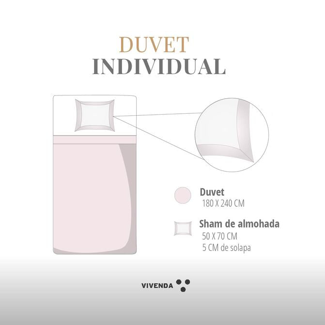 Funda Duvet Torino Satín 420h con Shams