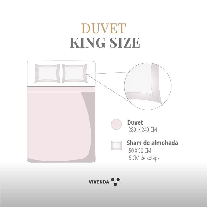 Funda Duvet Torino Satín 420h con Shams