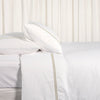 Percale Sheet Set with Embroidered Scalloped Edges