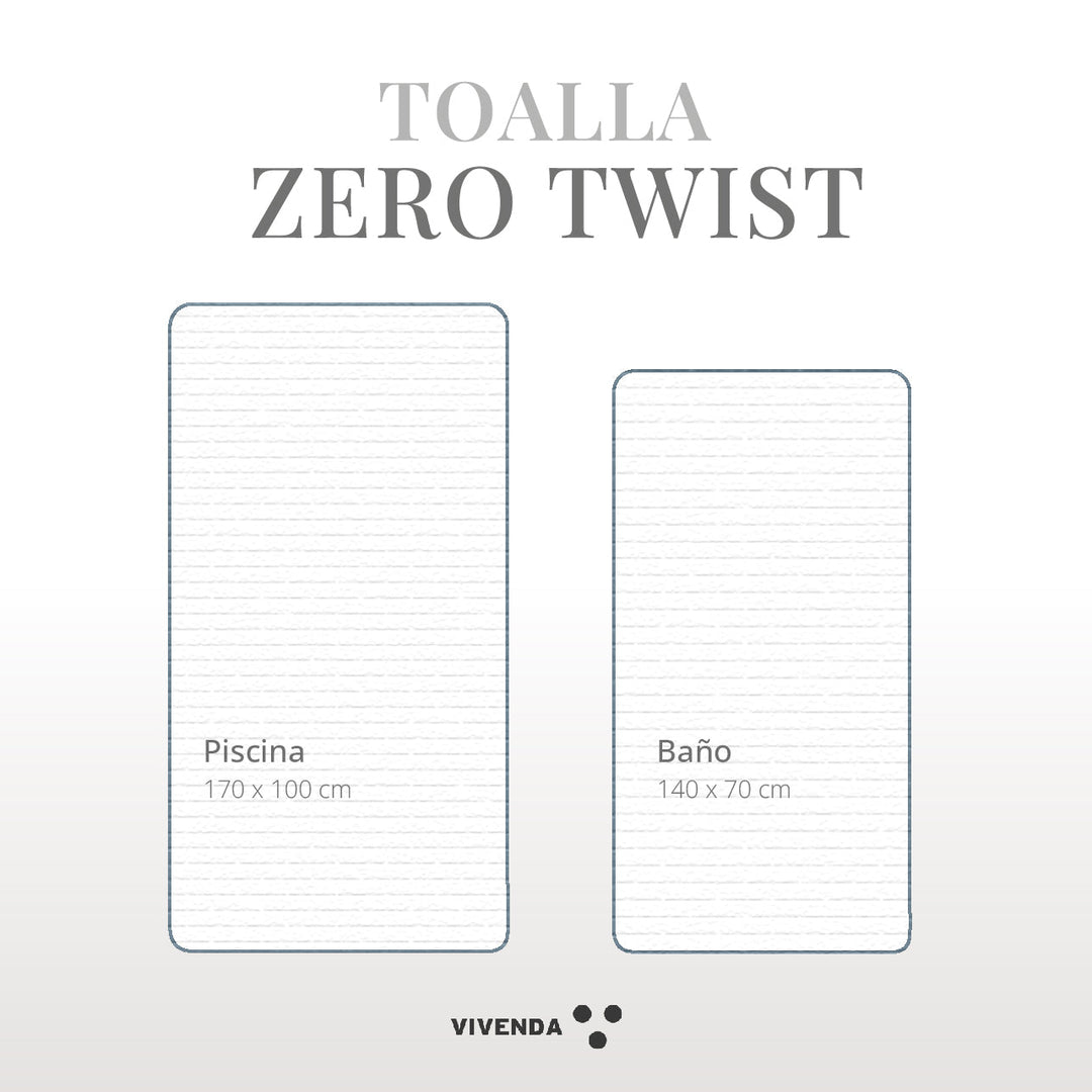 Toalla Zero Twist Algodón
