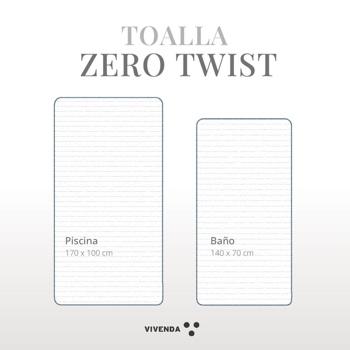 Toalla Zero Twist Algodón