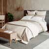 Percale Sheet Set with Embroidered Scalloped Edges