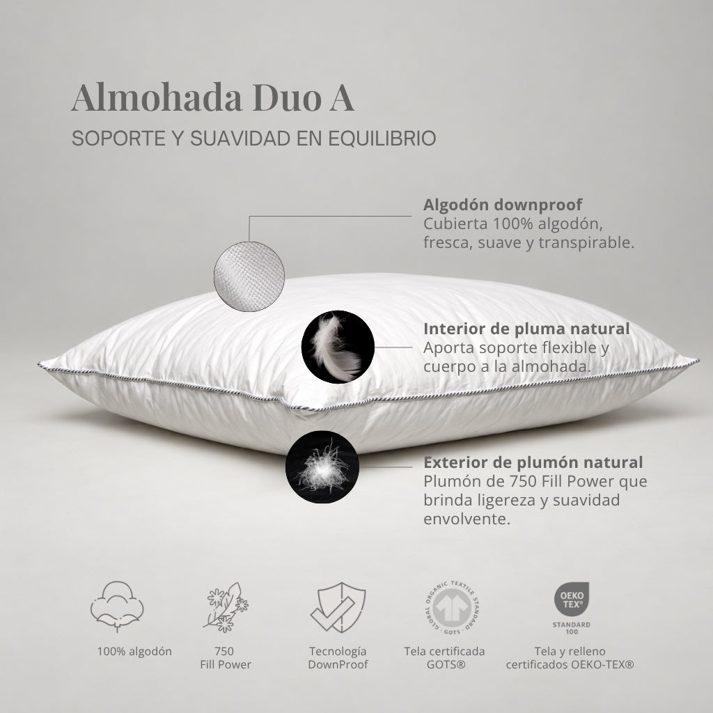 Duo Feather-Down Pillow A