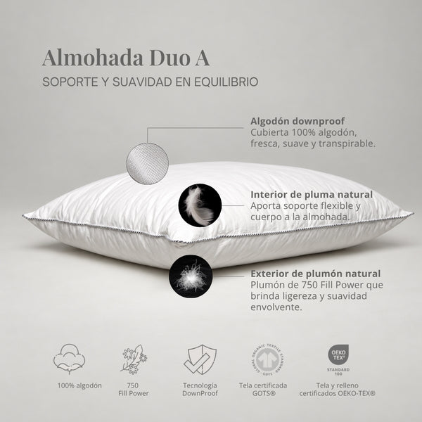 Duo Feather-Down Pillow A
