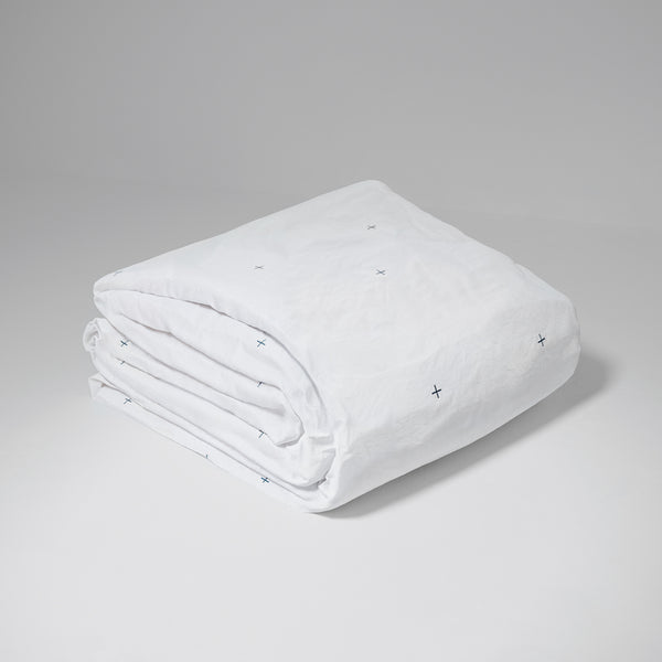 Coverlet Cross Linen