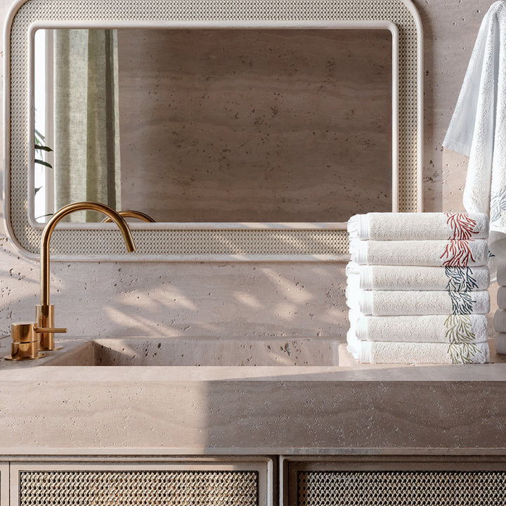 Toalla Bliss Algodón Costa Bordada