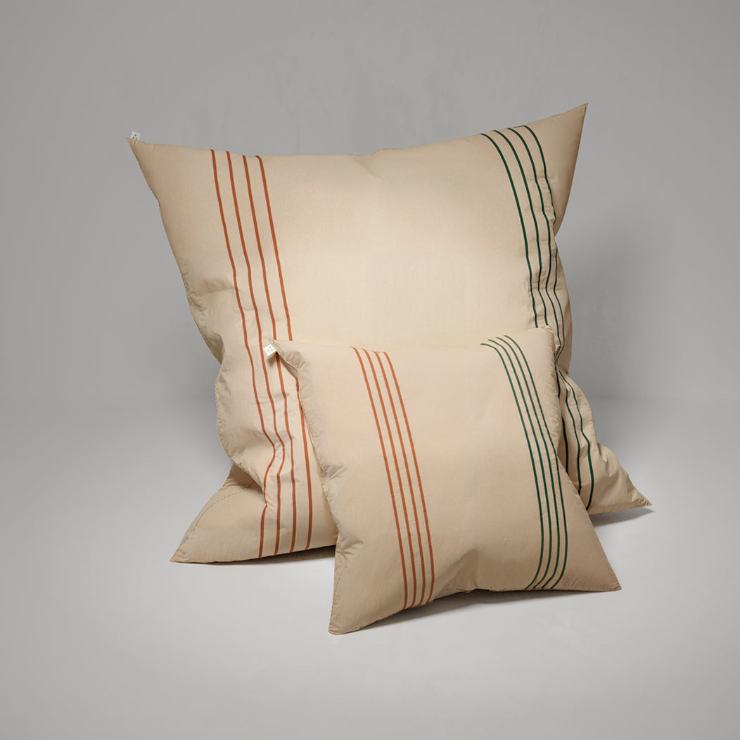 Set de Cama Flora Natural Algodón Percal