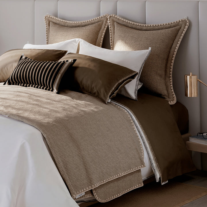 Set de Cama Origen Contempo Satín, Percal y Lana