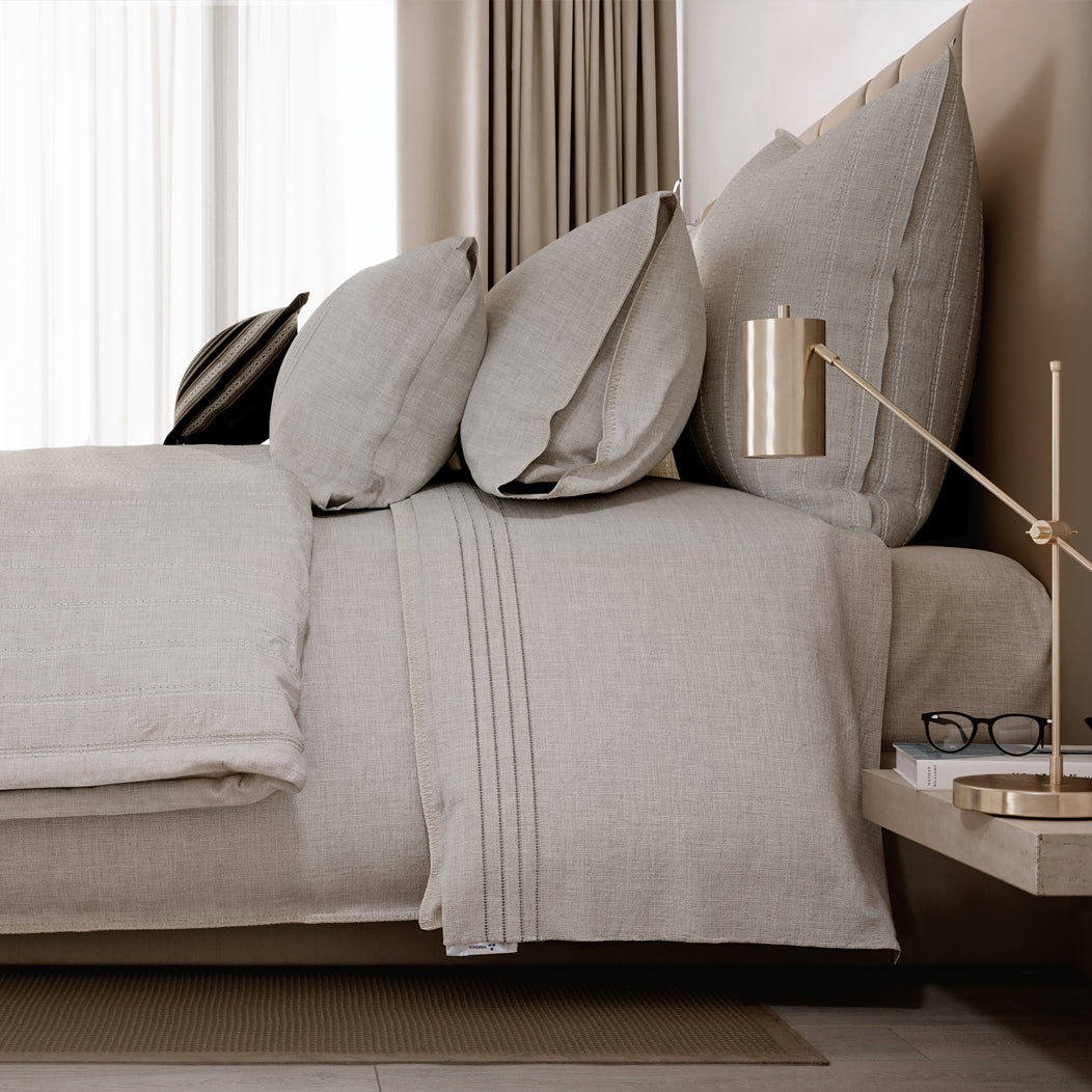 Set de Cama Origen Natural Lino Misto