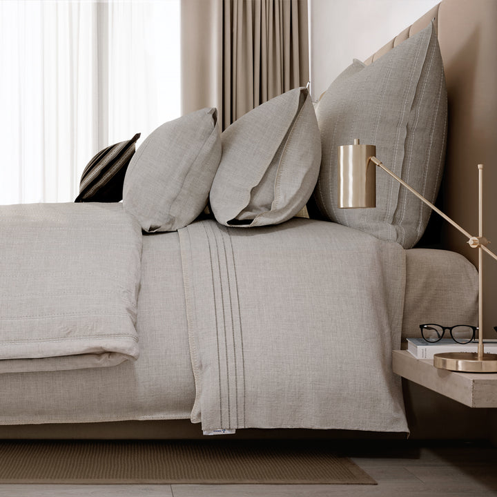 Set de Cama Origen Natural Lino Misto